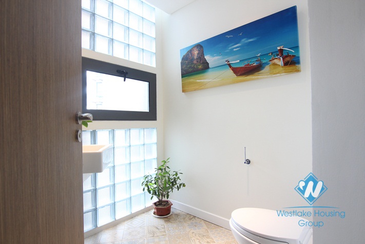 Lakeview super modern apartment for rent on Xuan Dieu, Tay Ho