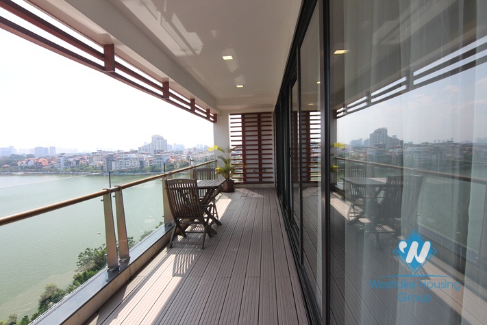 Nice apartment for rent in Xuan Dieu st, Tay Ho district, Ha Noi City