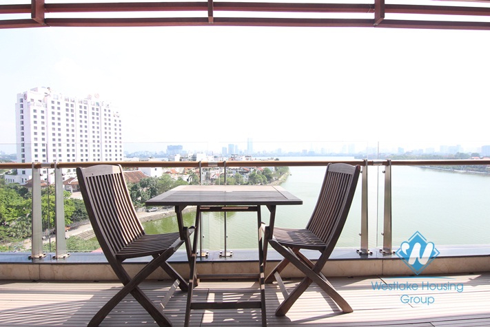 Nice apartment for rent in Xuan Dieu st, Tay Ho district, Ha Noi City