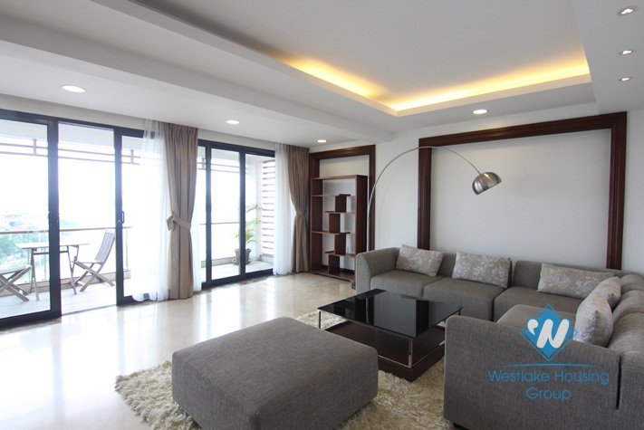 Nice apartment for rent in Xuan Dieu st, Tay Ho district, Ha Noi City