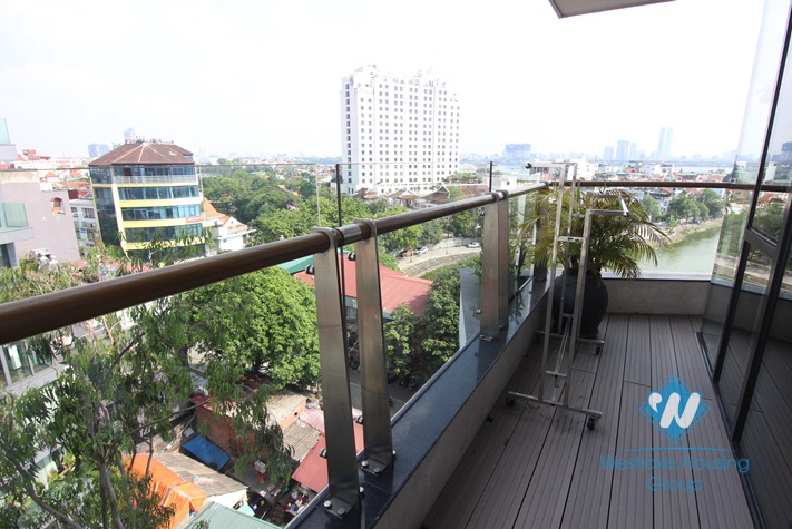 Nice apartment for rent in Xuan Dieu st, Tay Ho district, Ha Noi City