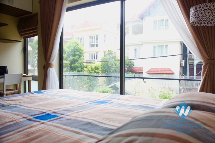 New two bedrooms apartment for rent in Dang Thai Mai street, Tay Ho district, Ha Noi