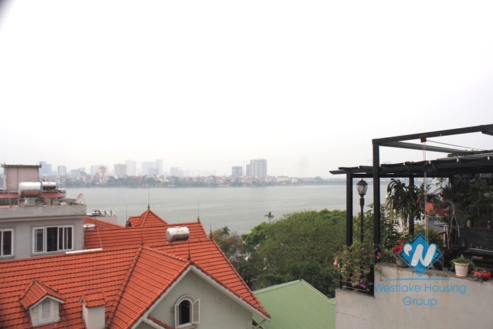 New two bedrooms apartment for rent in Dang Thai Mai street, Tay Ho district, Ha Noi