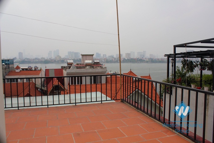 New two bedrooms apartment for rent in Dang Thai Mai street, Tay Ho district, Ha Noi