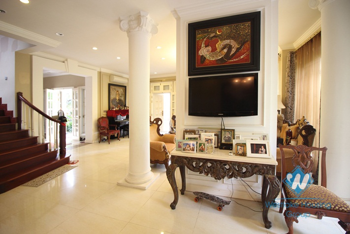 Beautiful renovated house/villa with elegant interiors for rent in Ciputra 