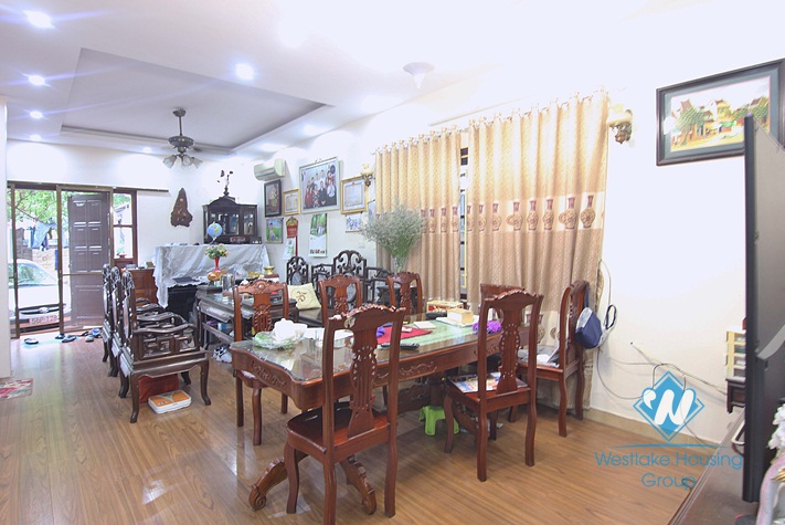 Courtyard garden 2 storey house for rent in Tay Ho, Hanoi