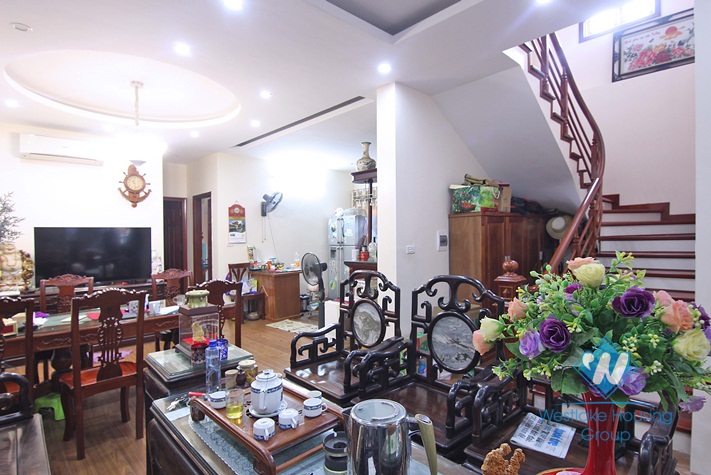 Courtyard garden 2 storey house for rent in Tay Ho, Hanoi