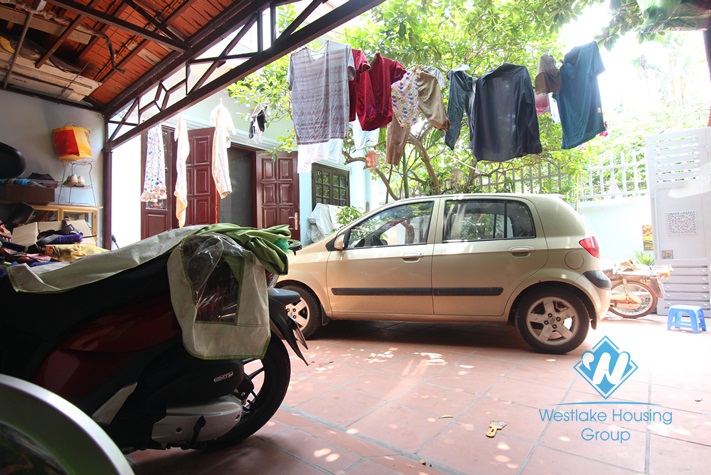 Courtyard garden 2 storey house for rent in Tay Ho, Hanoi