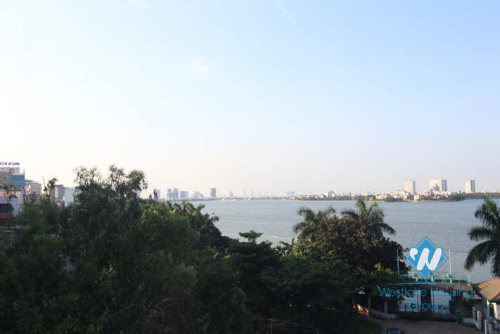 Tay Ho stylish apartment for rent by the lake with balcony