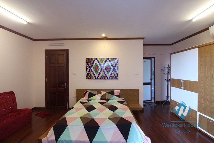 Tay Ho stylish apartment for rent by the lake with balcony