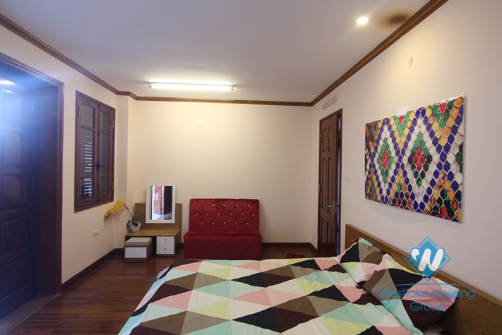Tay Ho stylish apartment for rent by the lake with balcony