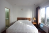Spacious balcony apartment for rent in To Ngoc Van alley
