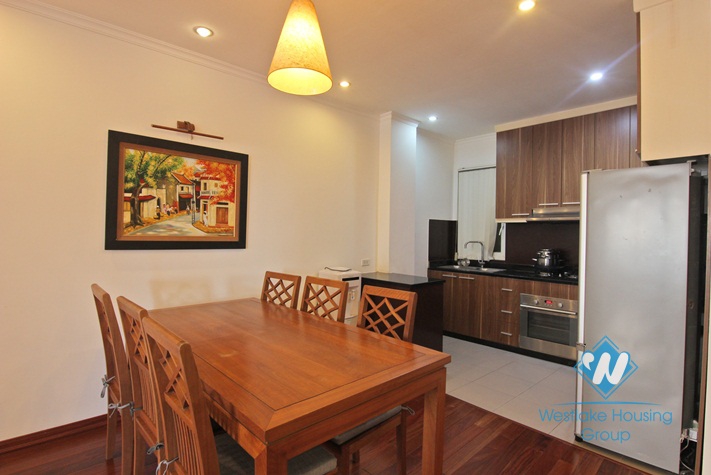 Spacious balcony apartment for rent in To Ngoc Van alley