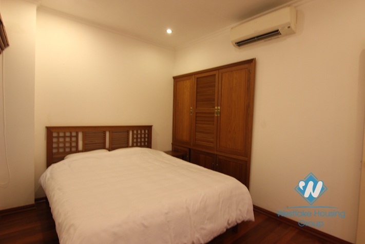Spacious balcony apartment for rent in To Ngoc Van alley