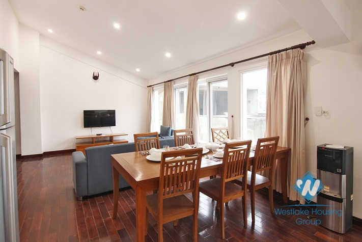 Tay Ho lovely penthouse for rent with lots of windows and natural light