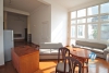 Bright and nice 01 bedroom apartment for rent in Tay Ho area, Hanoi. 