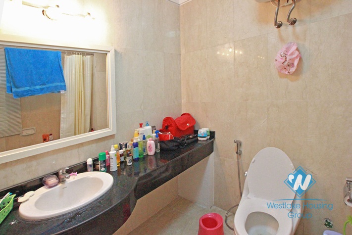 04 bedrooms spacious apartment for rent in Ciputra area, Tay Ho, Hanoi