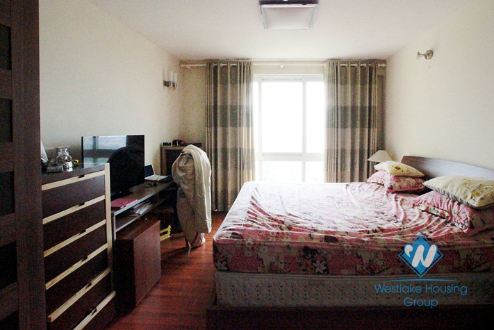 04 bedrooms spacious apartment for rent in Ciputra area, Tay Ho, Hanoi