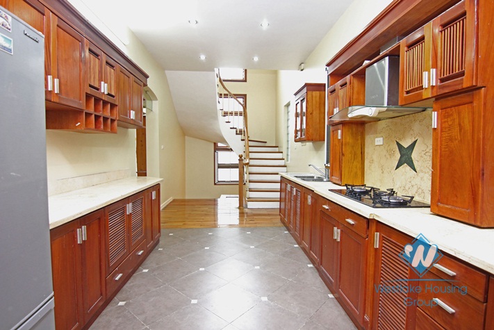 Modern, nice and quiet villa for rent in Tay Ho area