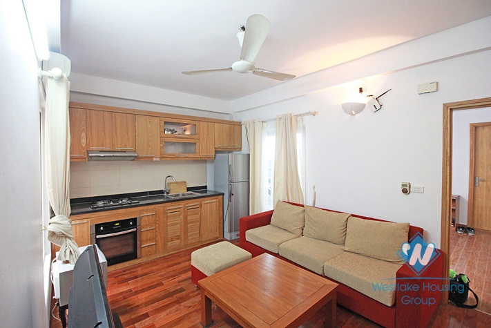 Separate one bedroom apartment for rent in To Ngoc Van st, Tay Ho, Ha noi