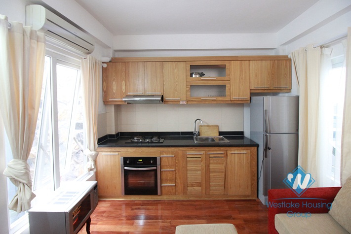Separate one bedroom apartment for rent in To Ngoc Van st, Tay Ho, Ha noi