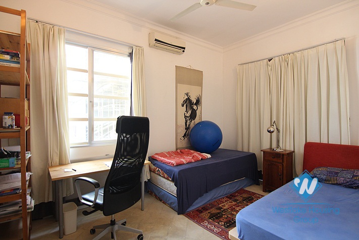 Garden swimming pool villa for rent on To Ngoc Van, Tay Ho