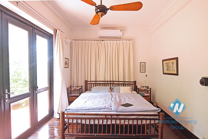 Garden swimming pool villa for rent on To Ngoc Van, Tay Ho