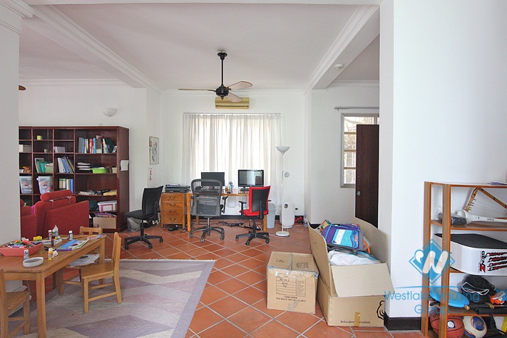 Garden swimming pool villa for rent on To Ngoc Van, Tay Ho