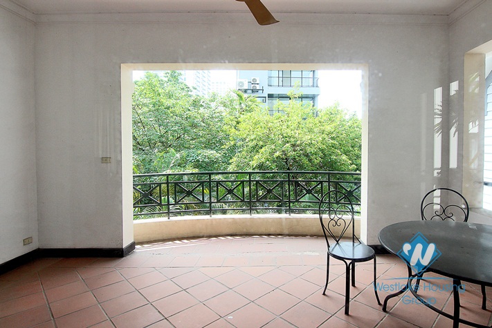 Garden swimming pool villa for rent on To Ngoc Van, Tay Ho