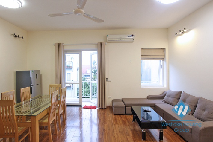 4th floor apartment with balcony for rent on Xuan Dieu, Tay Ho