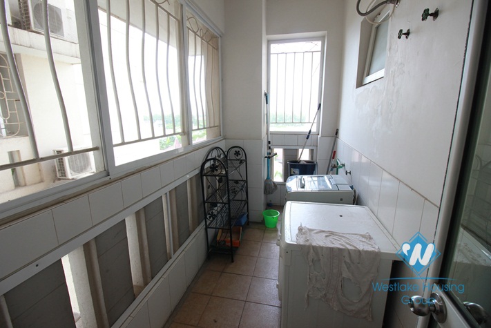 Large size apartment for rent E Tower, Ciputra compound, Tay Ho, Hanoi