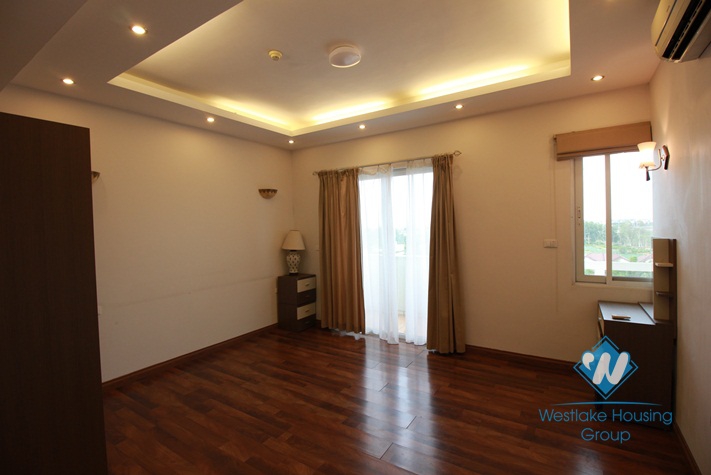 Large size apartment for rent E Tower, Ciputra compound, Tay Ho, Hanoi