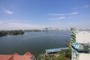 Wonderful lake view apartment for rent on Yen Phu, Tay Ho