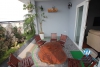 Modern apartment with large balcony for rent in Lac Long Quan Street, Tay Ho, Ha Noi