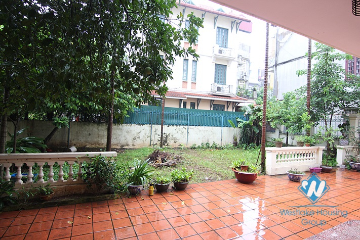 Commodious house with 3 bedrooms for rent in Nghi Tam, Ha Noi