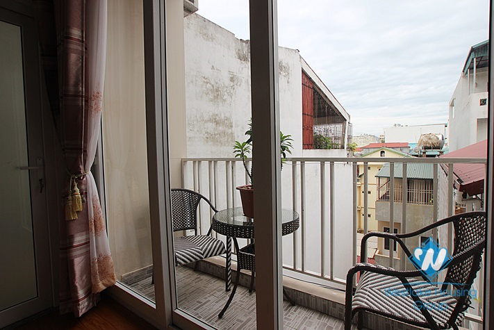 A beautiful shiny 2 bedroom with sweet balcony for rent on Tay Ho