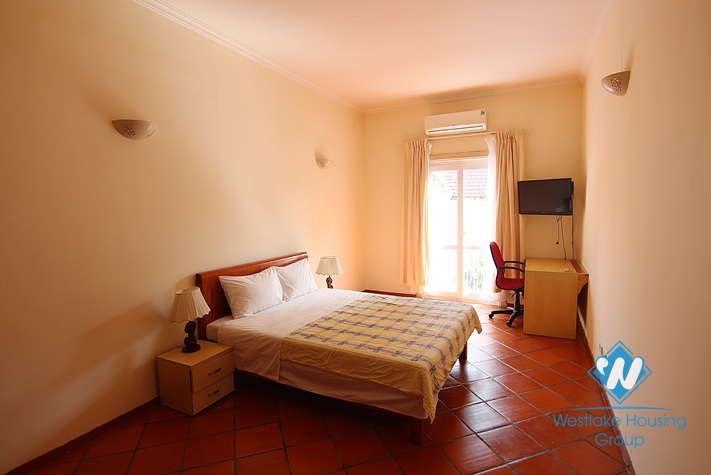 Spacious and bright apartment with swimming pool for rent in Tay Ho