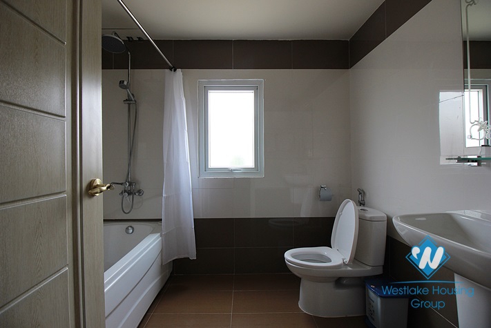 Apartment with large outside balcony for rent in Tay Ho street, Tay Ho, Hanoi