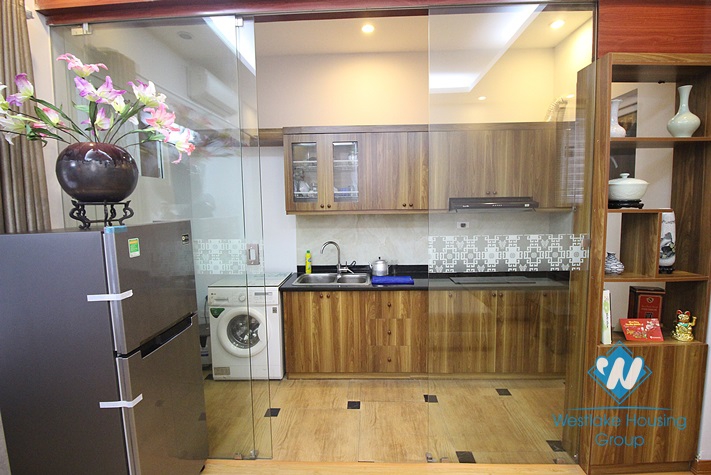 Brand new studio with backyard for rent in Dang Thai Mai Street, Tay Ho, Hanoi