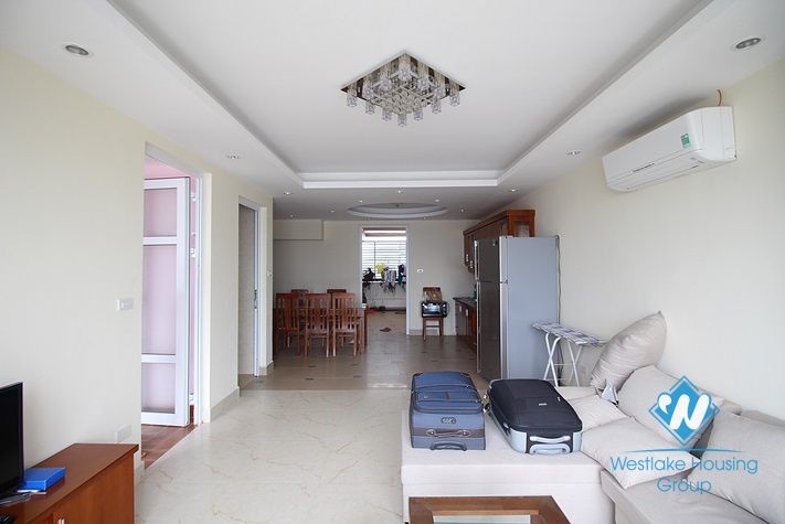 Lake overlooking views apartment for rent in Tay Ho, Hanoi