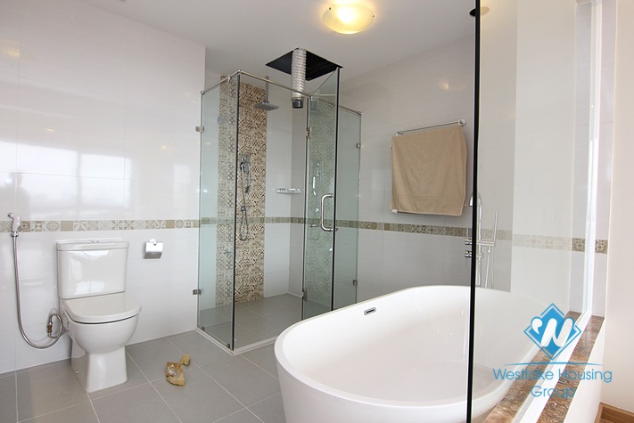 Exellent apartment with modern interior available for rent in Tay Ho, Hanoi
