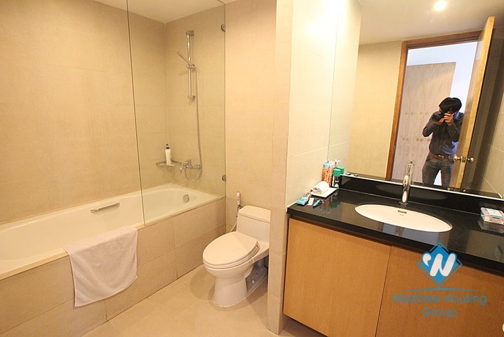High quality, large size duplex apartment for rent in Westlake area, Hanoi.