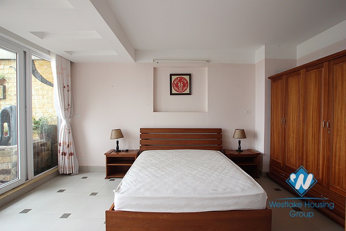 Large bright and airy one  bedroom apartment for rent in Tay Ho district, Hanoi