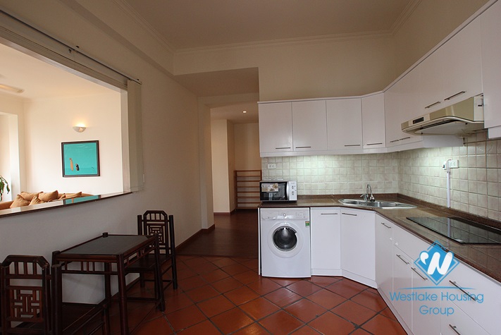 Apartment on the higher floor for lease in Westlake area, Hanoi