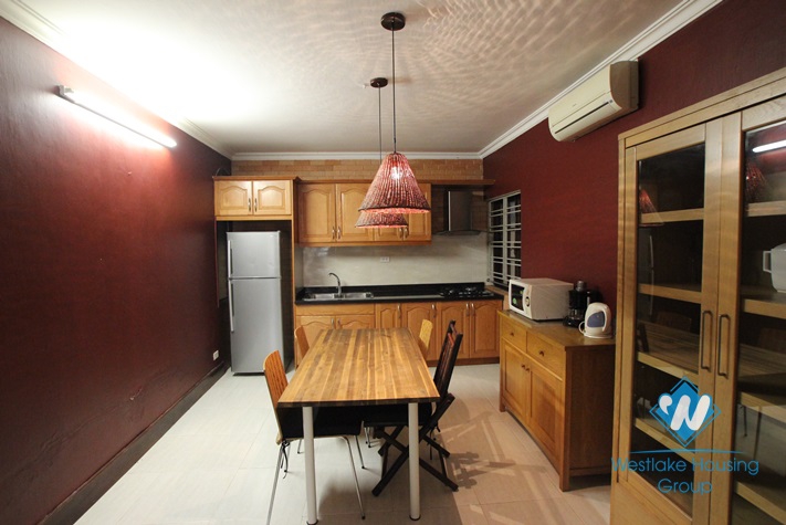 Charming house with big yard for lease in Nghi Tam Village,Tay Ho, Ha Noi