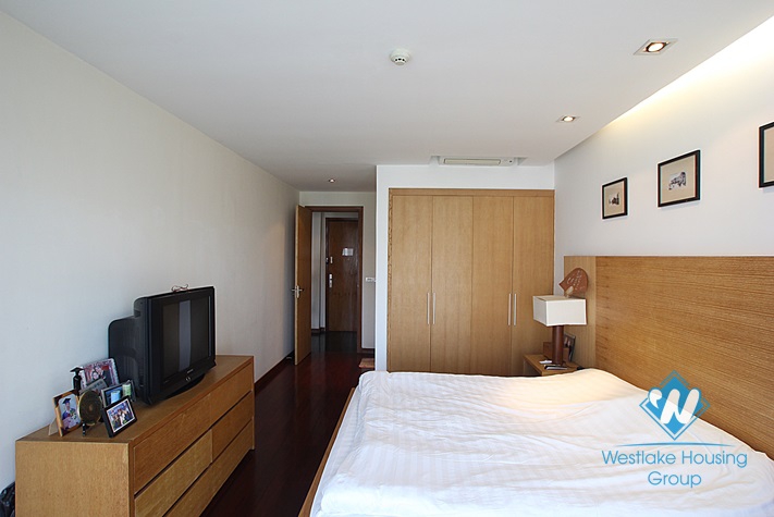 High quality, large size duplex apartment for rent in Westlake area, Hanoi.