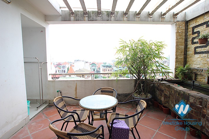 Large bright and airy one  bedroom apartment for rent in Tay Ho district, Hanoi