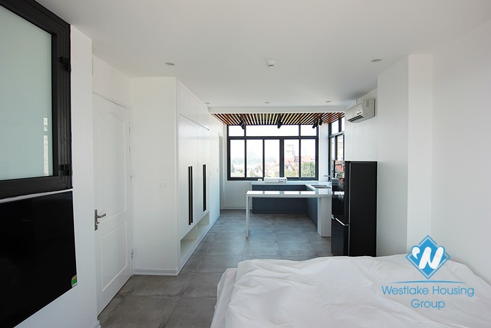Brand new and very quality Studio with big balcony for rent in Tay Ho area