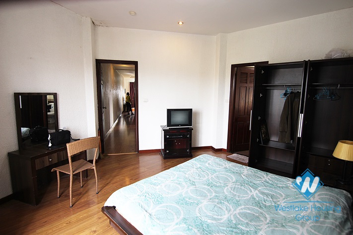 Two bedrooms apartment with balcony for rent in Tay Ho area.