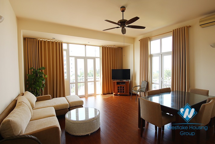 Beautiful apartment with lots of light and space and 2 bedrooms for rent in Tay Ho